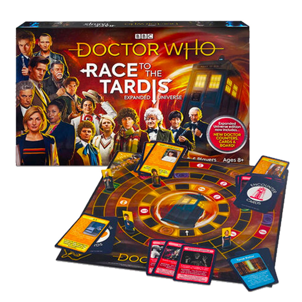 Doctor Who Games Race To The TARDIS Expanded Universe board game