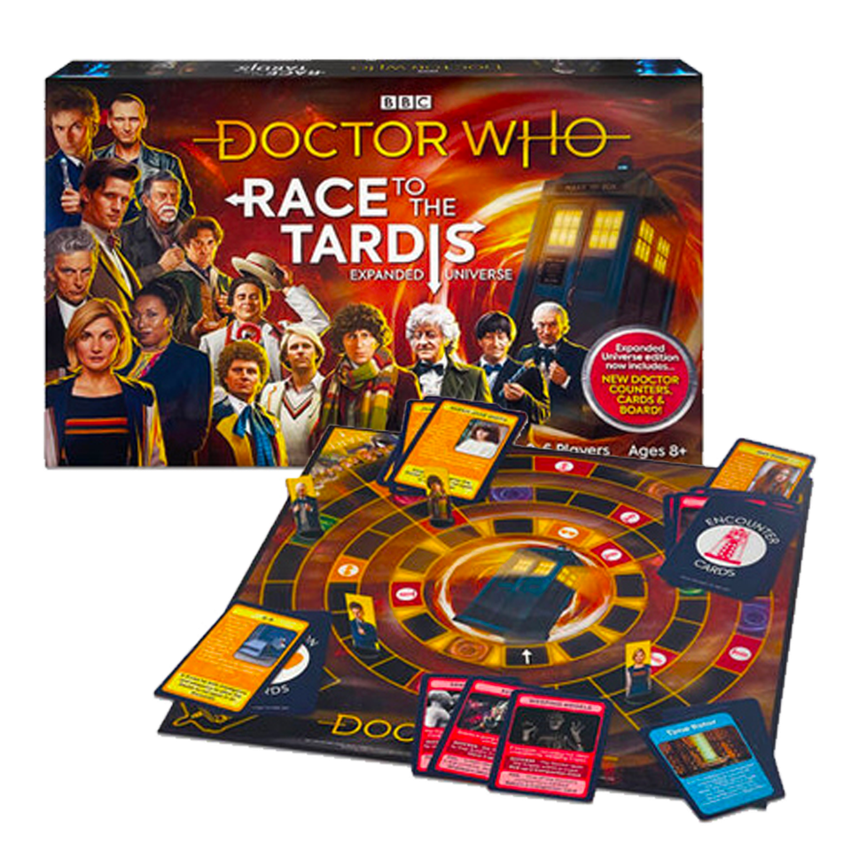 Doctor Who Games Race To The TARDIS Expanded Universe board game