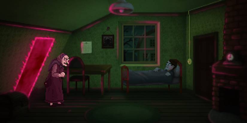 Dreams of the Witch House screenshot nightmare old woman