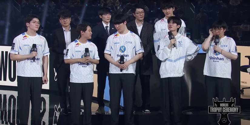 DRX winning S12 Worlds in League of Legends
