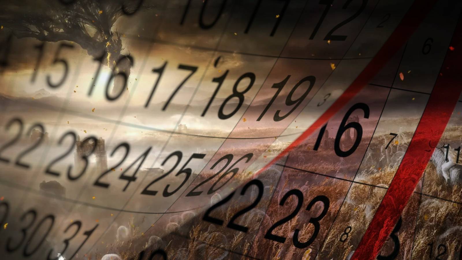 Elden Ring Shadow of the Erdtree Calendar