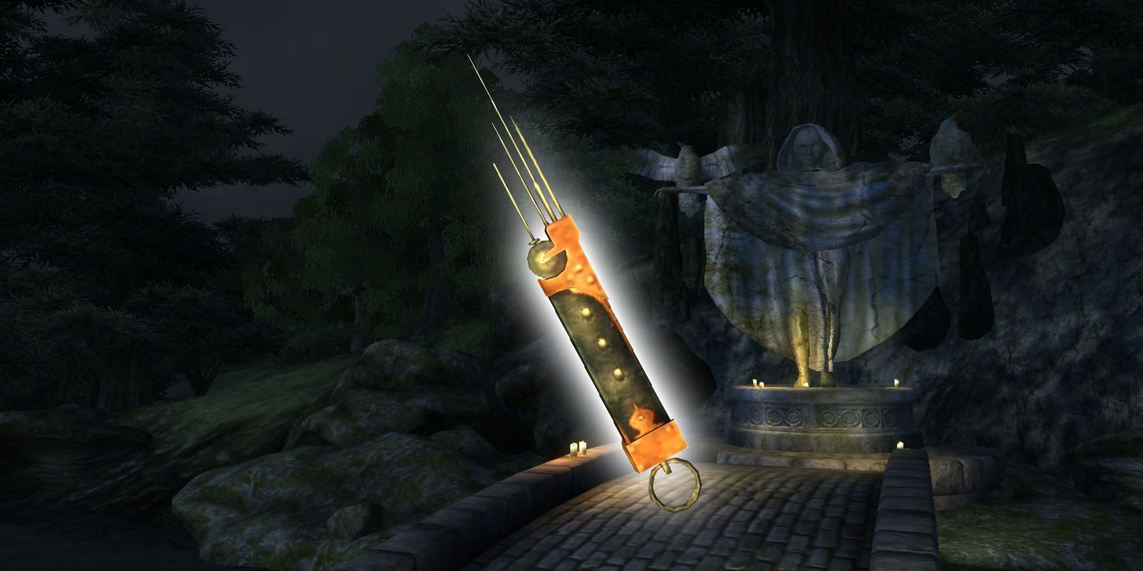 Elder Scrolls IV Oblivion - Santuario de Nocturno (Llave Esqueleto)