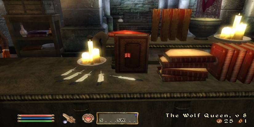 Elder Scrolls IV Oblivion - The Wolf Queen Book in a bookshop