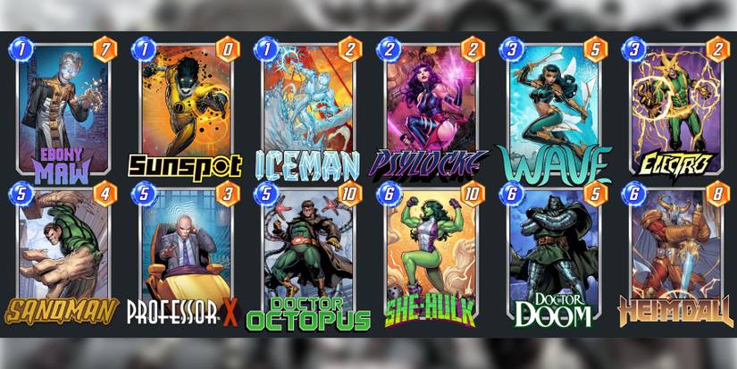 best cards for electro ramp deck in marvel snap.