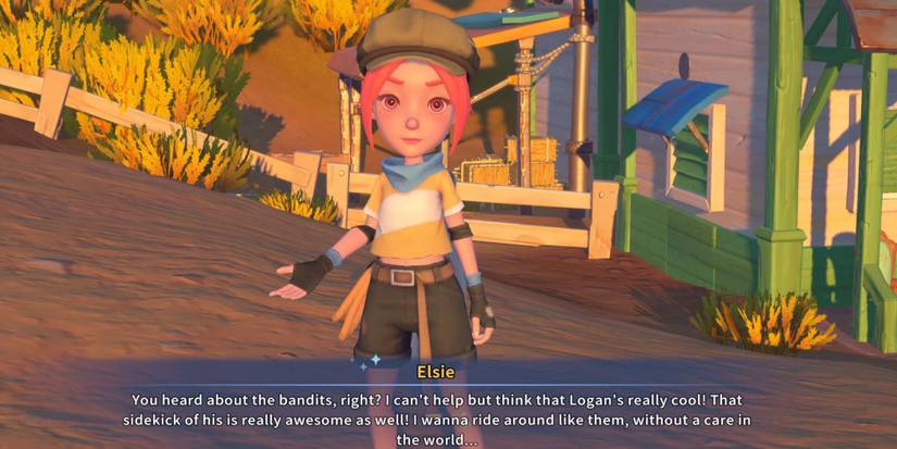 Elsie before the Chasing Elsie mission in My Time at Sandrock