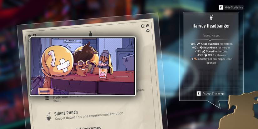 Endless Dungeon - Harvey Headbanger Overview At Bar