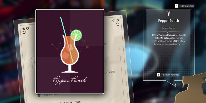 Endless Dungeon - Pepper Punch Overview At Bar