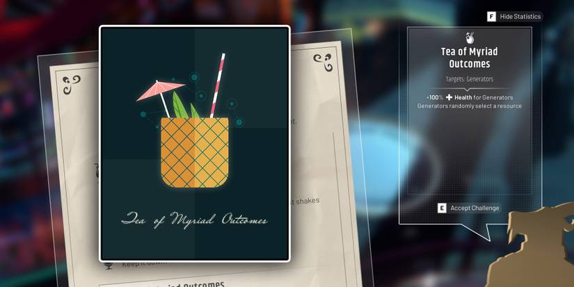 Endless Dungeon - Tea of Myriad Outcomes Overview At Bar