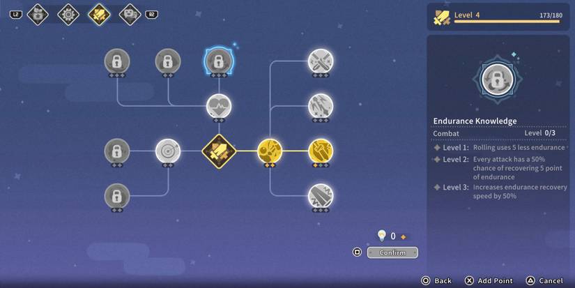 The Endurance Knowledge skill in My Time at Sandrock