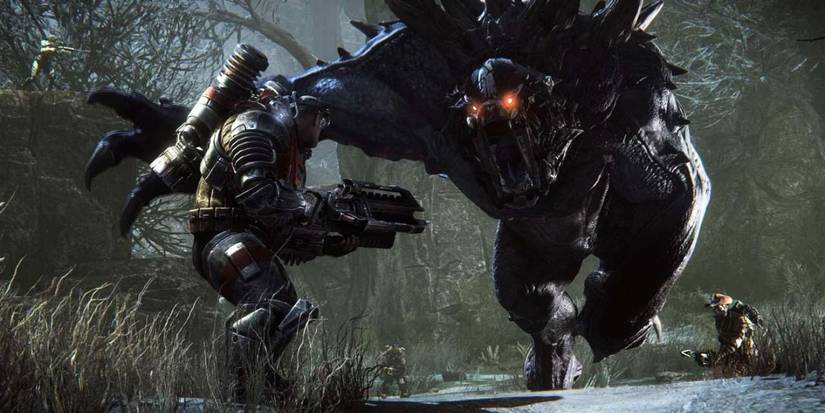 Evolve FPS Asymmetrical Mulitplayer Game