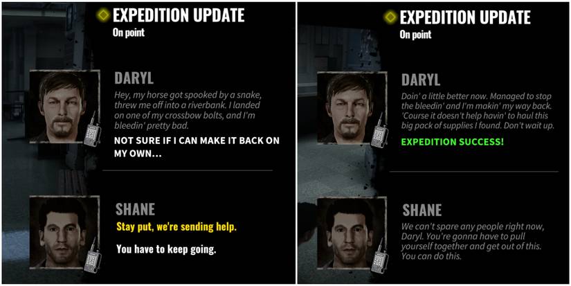 sending daryl out alone expedition