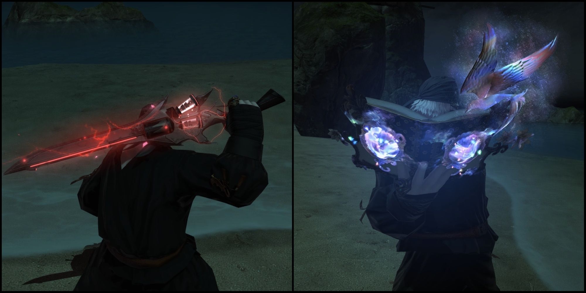 Exquisite Cerberus Fang and Encounter in Lilies in Final Fantasy 14