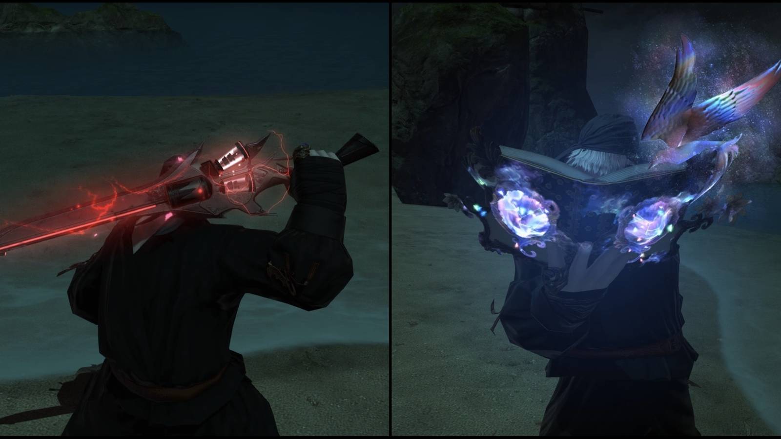 Exquisite Cerberus Fang and Encounter in Lilies in Final Fantasy 14