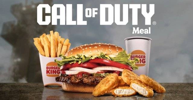 mw3 burger king promotional campaign