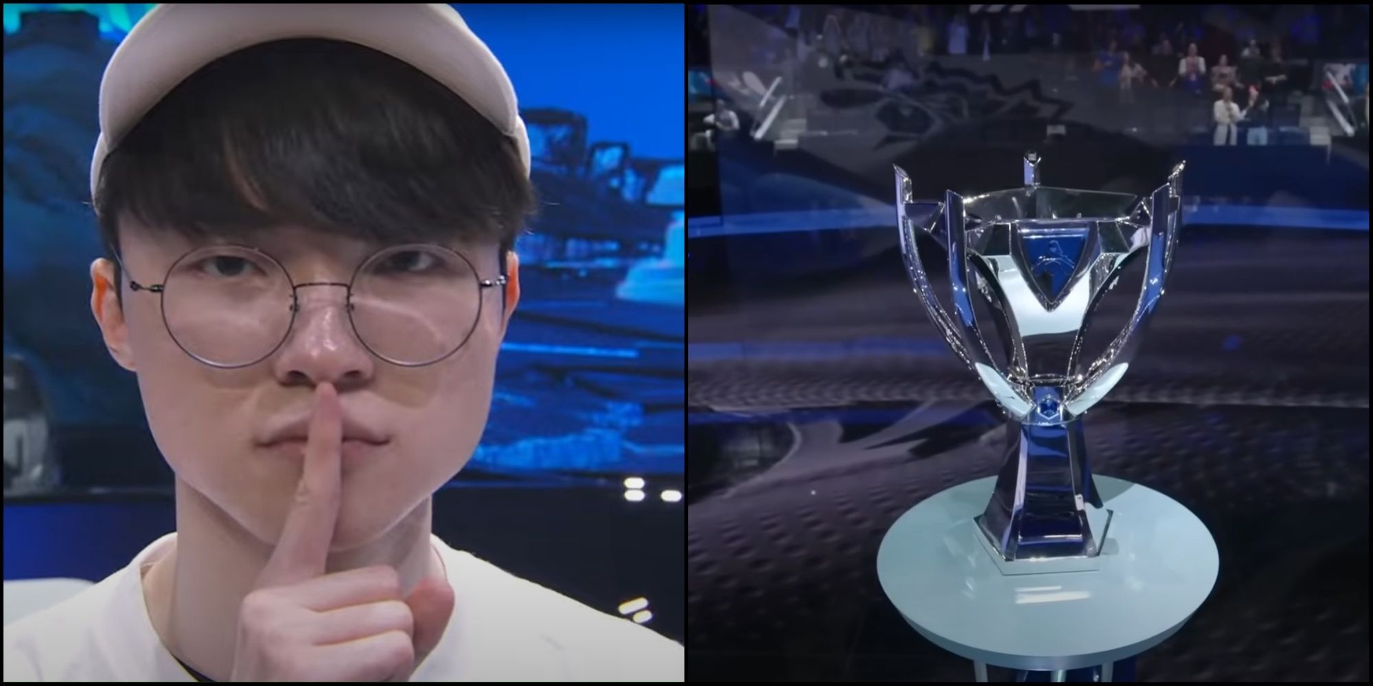 Faker and the Summoner's Cup from League of Legends