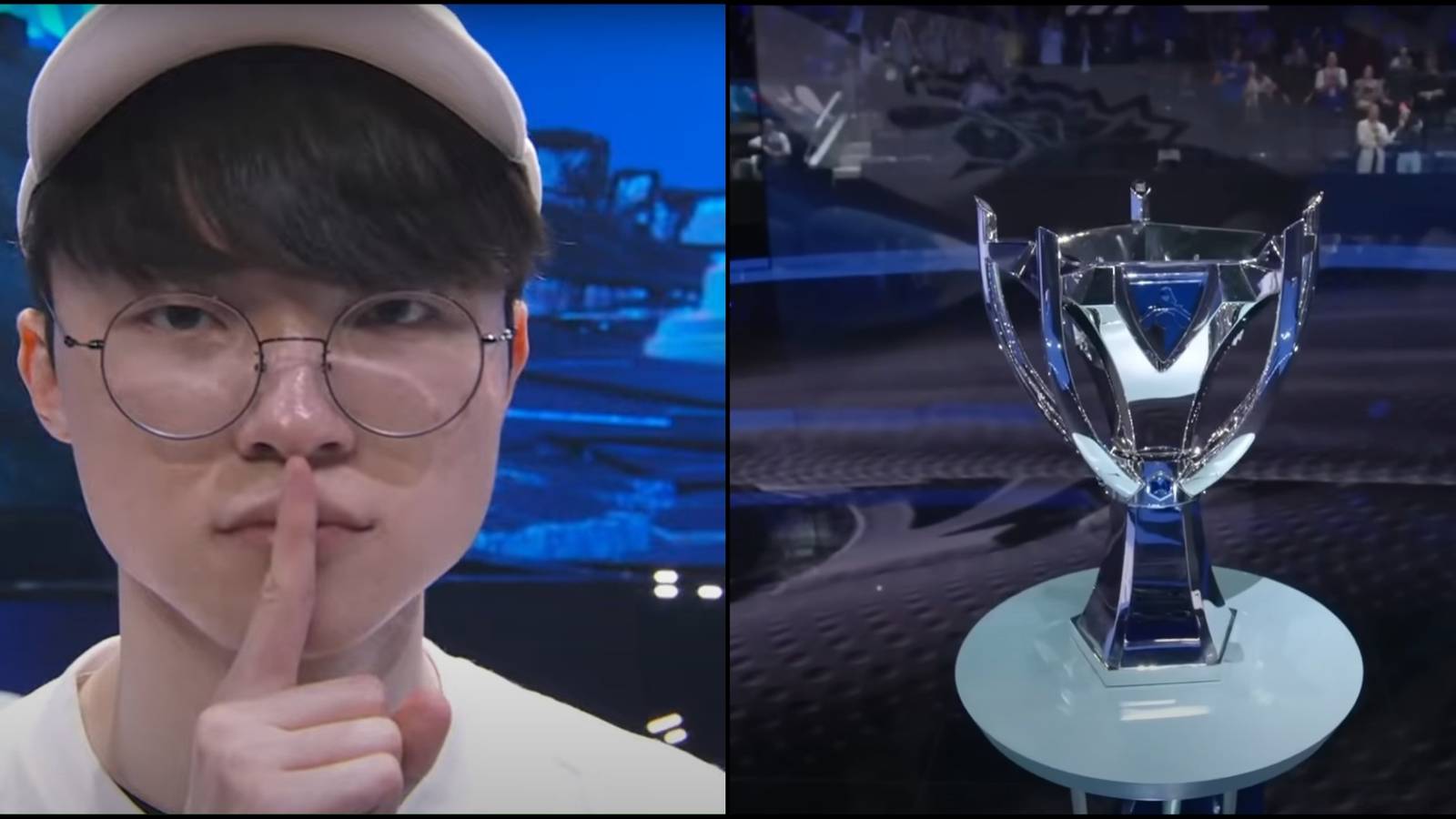 Faker and the Summoner's Cup from League of Legends