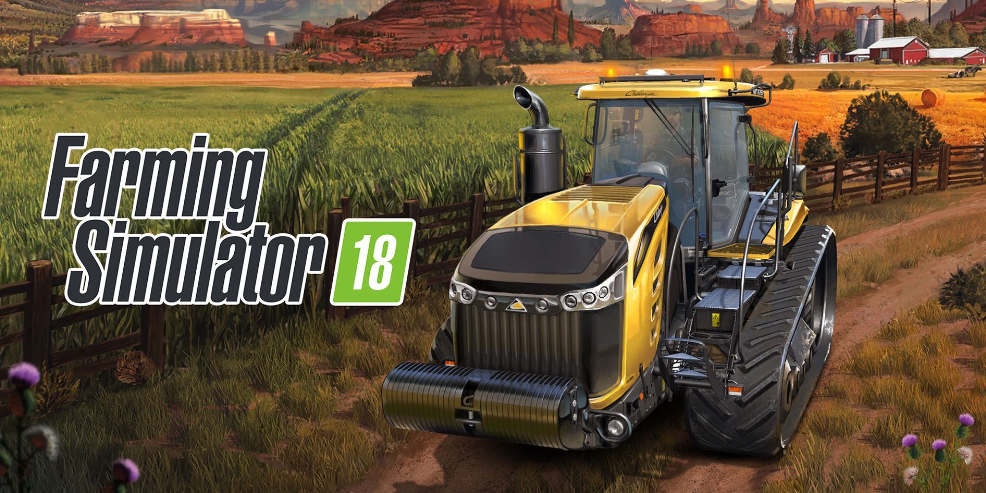 The cover image of Farming Simulator 18