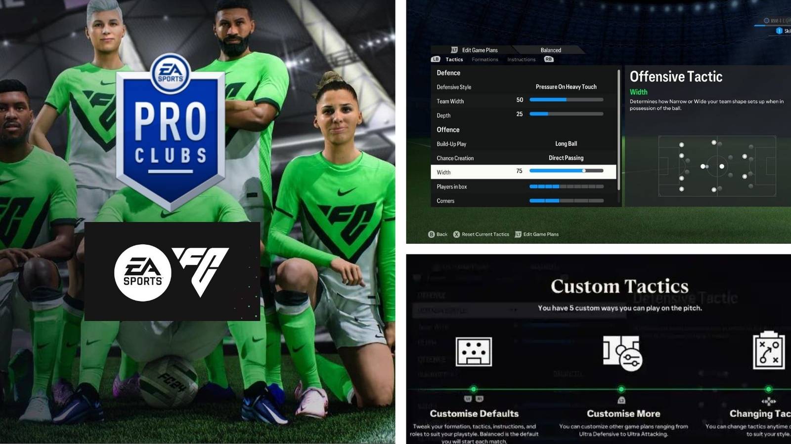 FC 24 Best Pro Clubs Tactics