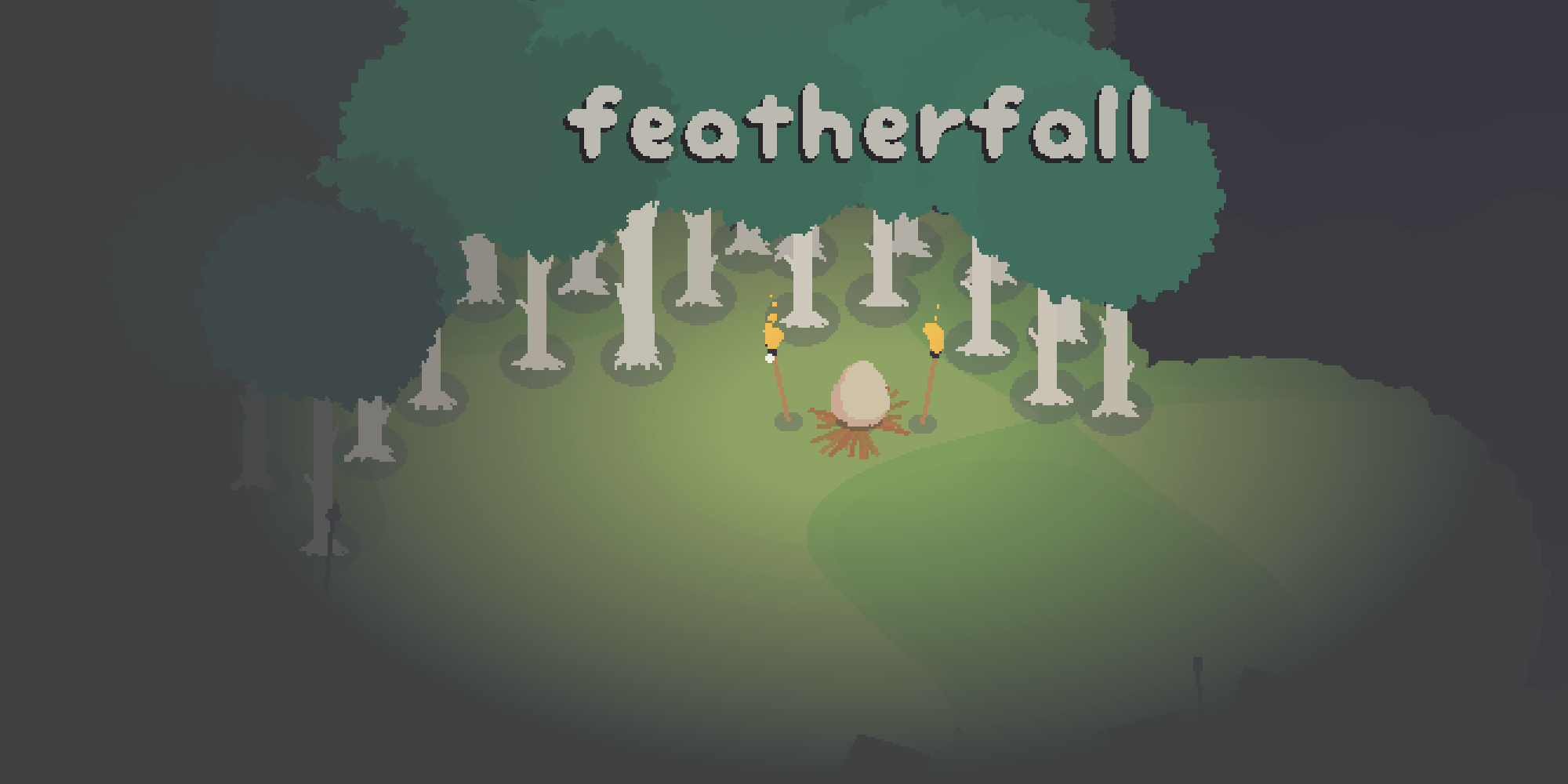 Title Screen Of Featherfall