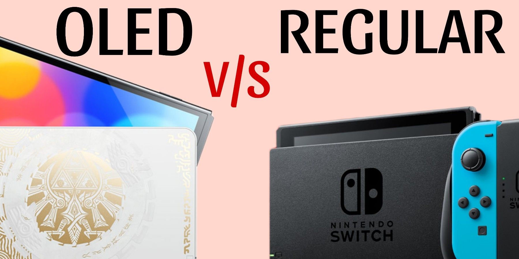 Nintendo Switch OLED vs Nintendo Switch - what's different