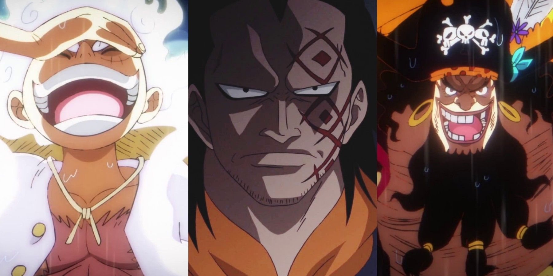 featured one piece characters who can rival monkey d dragon shanks Blackbeard luffy