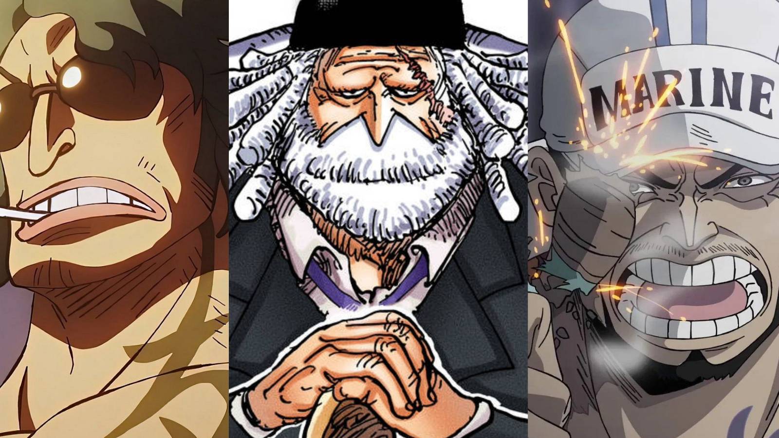 featured one piece things that prove marines are evil Akainu ryokugyu saturn