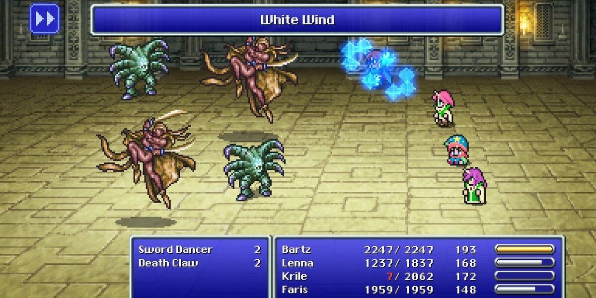 FF5 blue mage