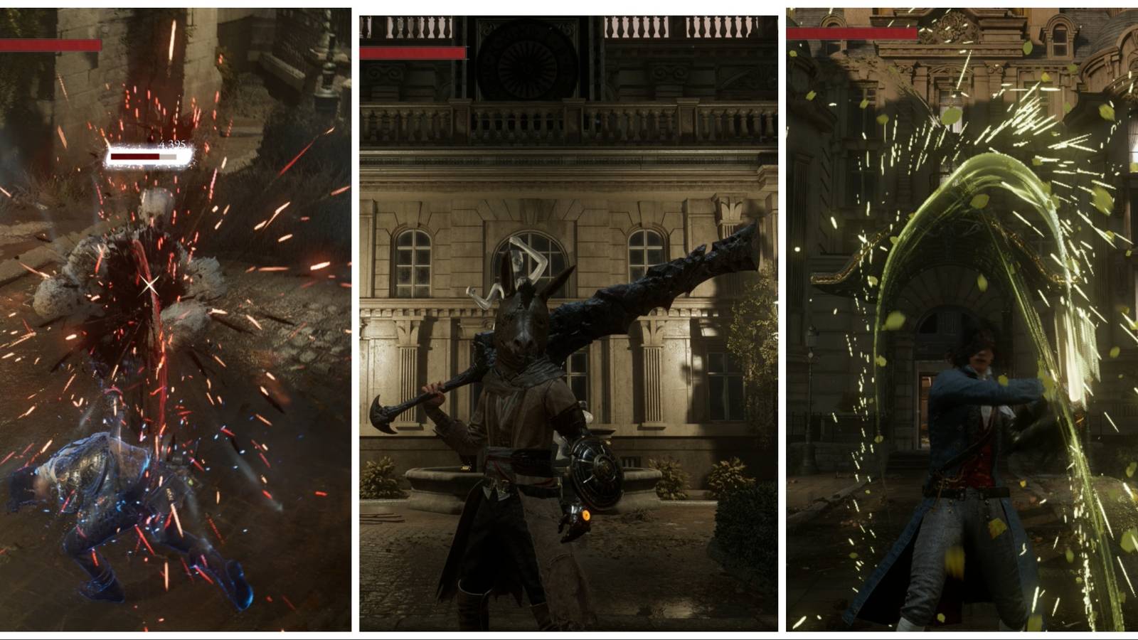 P wielding Uroboros's Eye, Frozen Feast, and Golden Lie Special Weapons