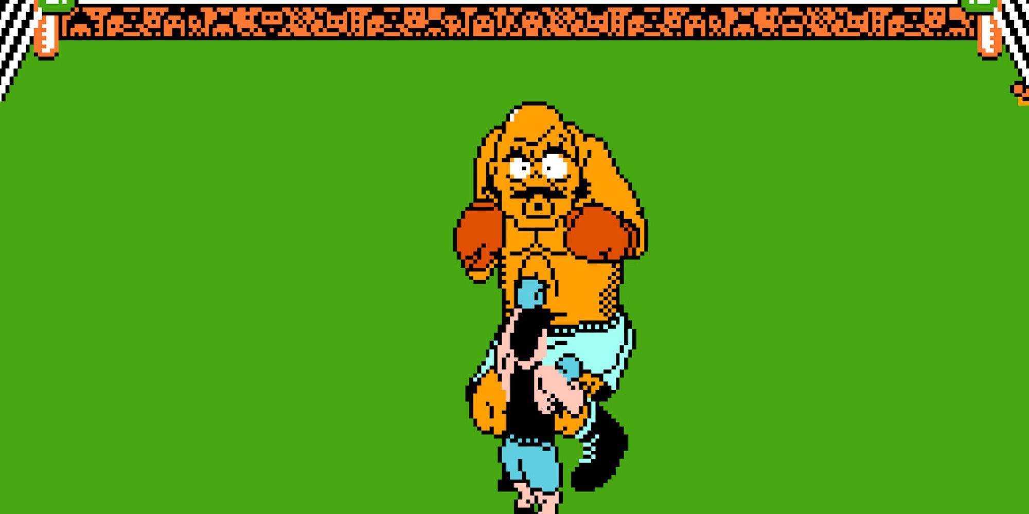 Fighting Bald Bull in Punch-Out