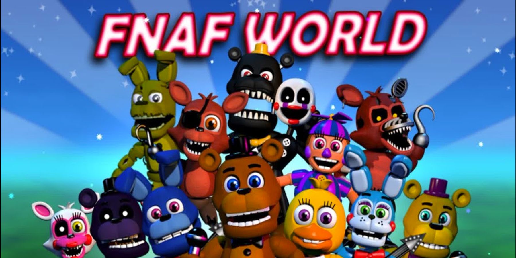 Animatronics from FNaF World