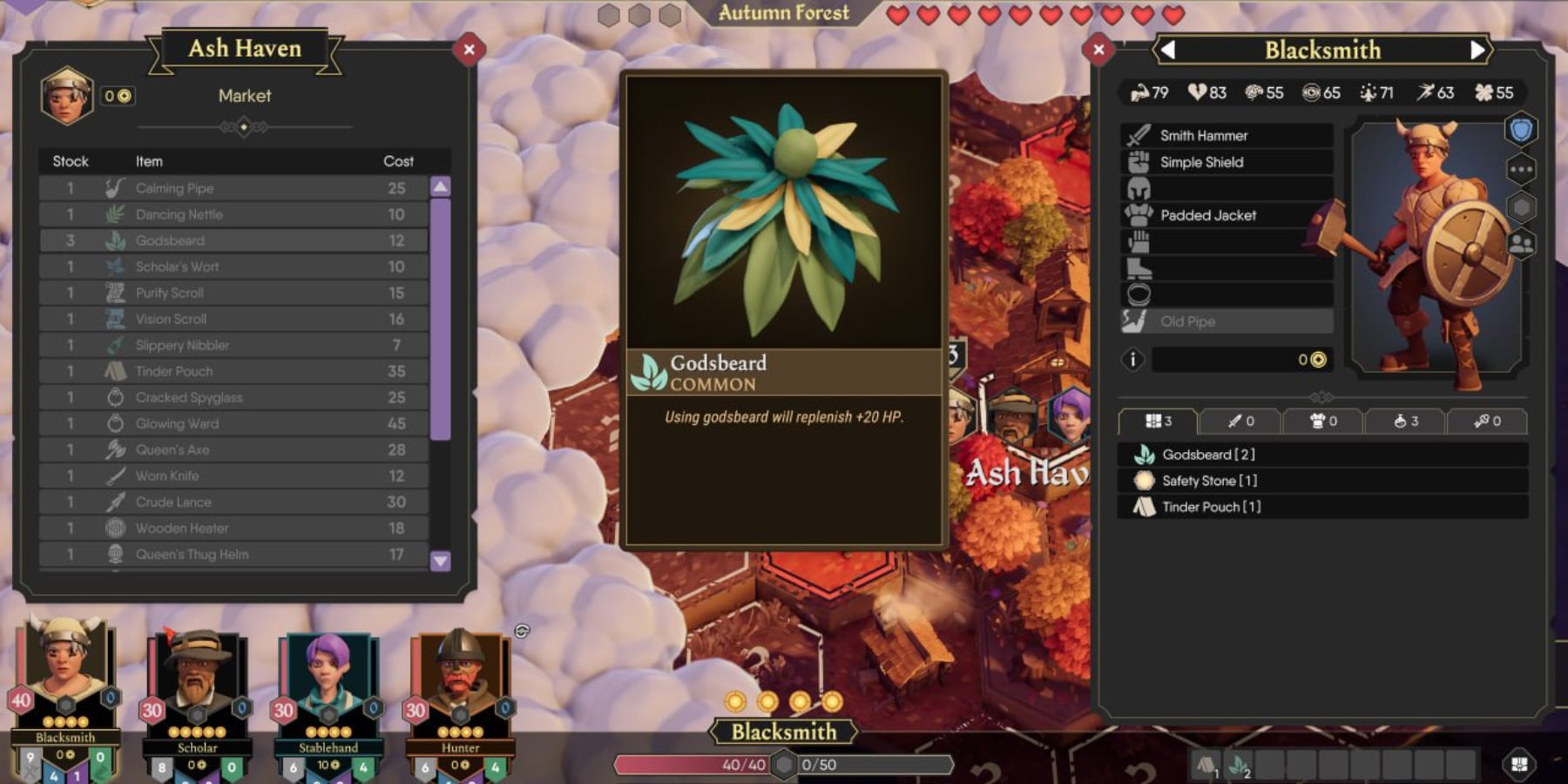 Restoring Health and Reviving Characters in For The King 2