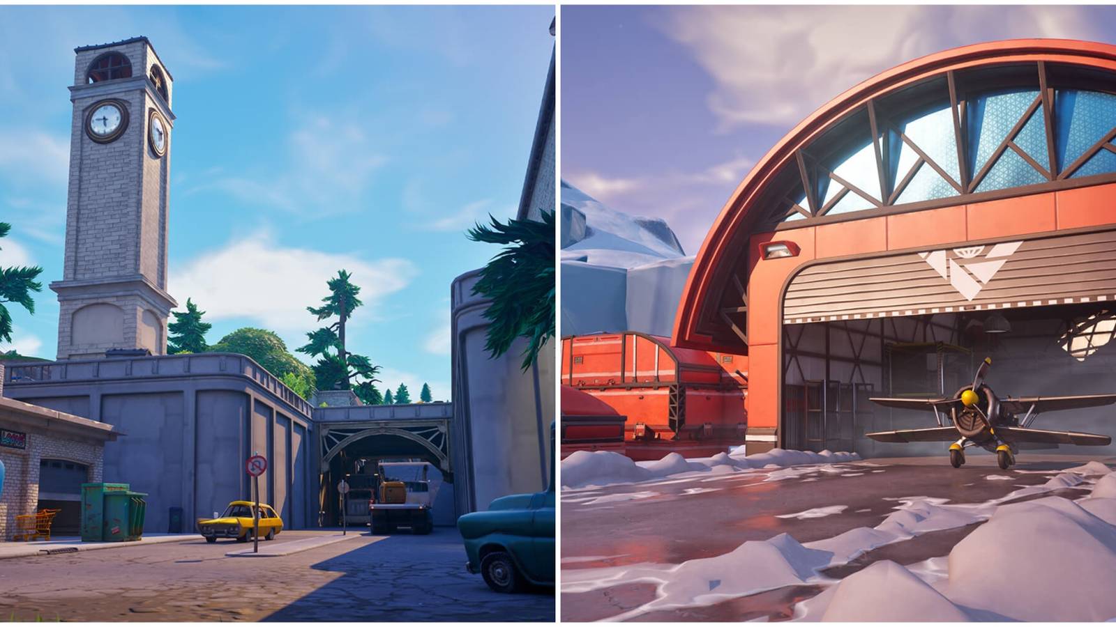 tilted towers and frosty flights