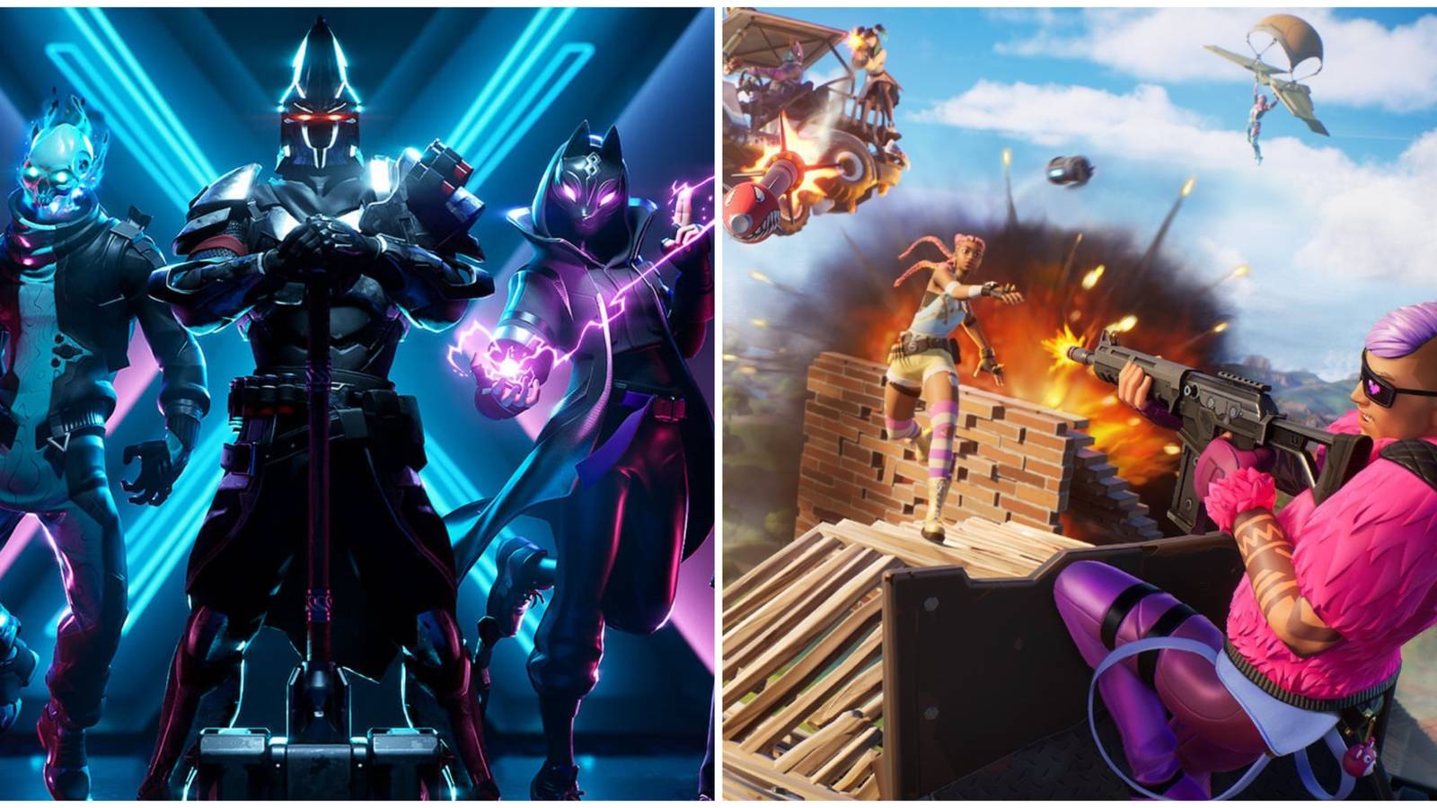 fortnite og season x and 9
