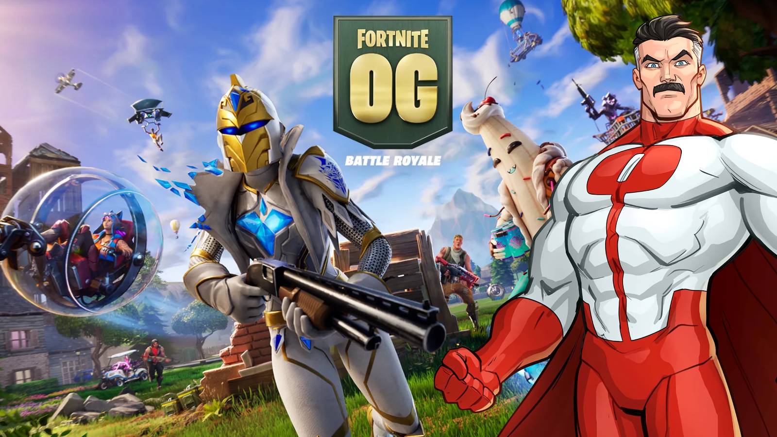 Fortnite Invincible Code Fortnite x Invincible Cosmetics Leak Online
