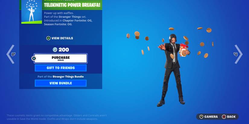 telekinetic power breakfast