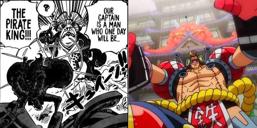 Comparison of Franky from One Piece in both the Anime and the Manga