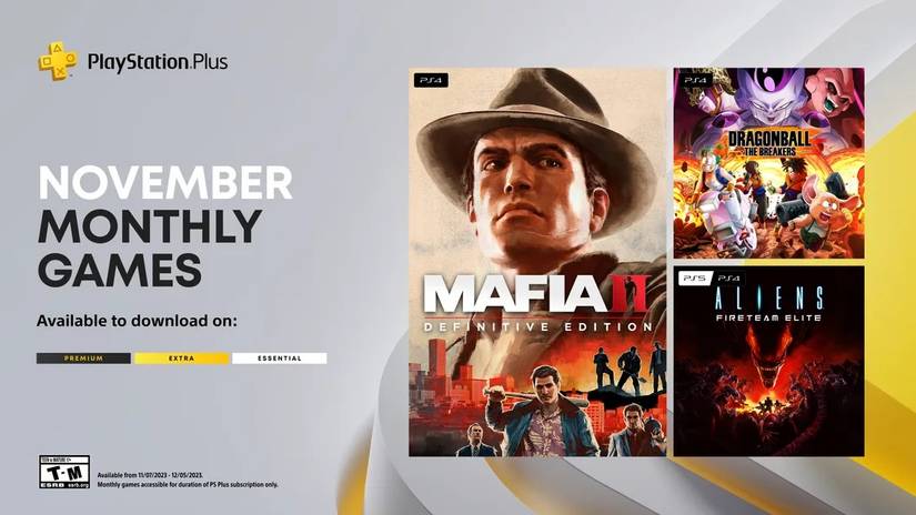 free ps plus games november 2023