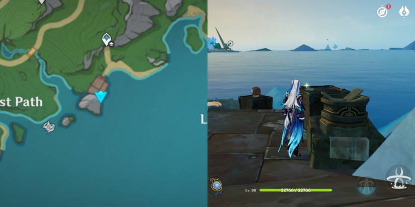 freeman's announcement torch 3 location in genshin impact