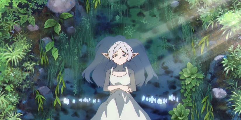 frieren floats in water