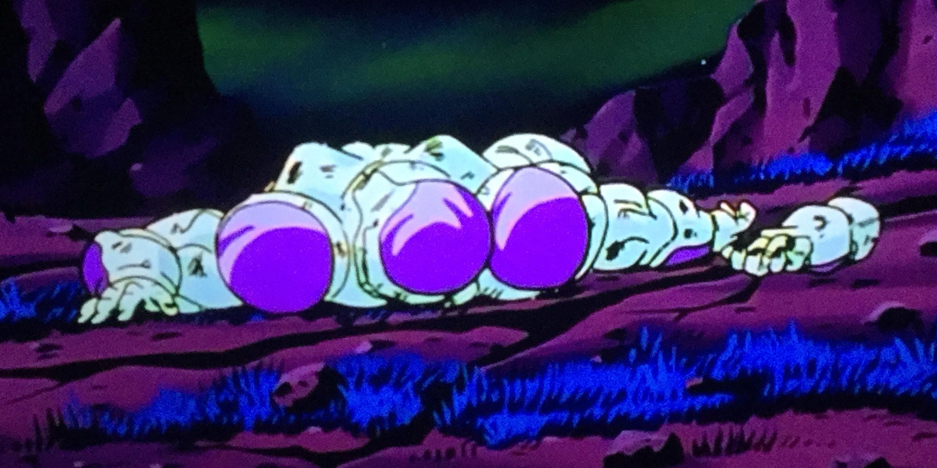 Frieza dismembered in Dragon Ball Z