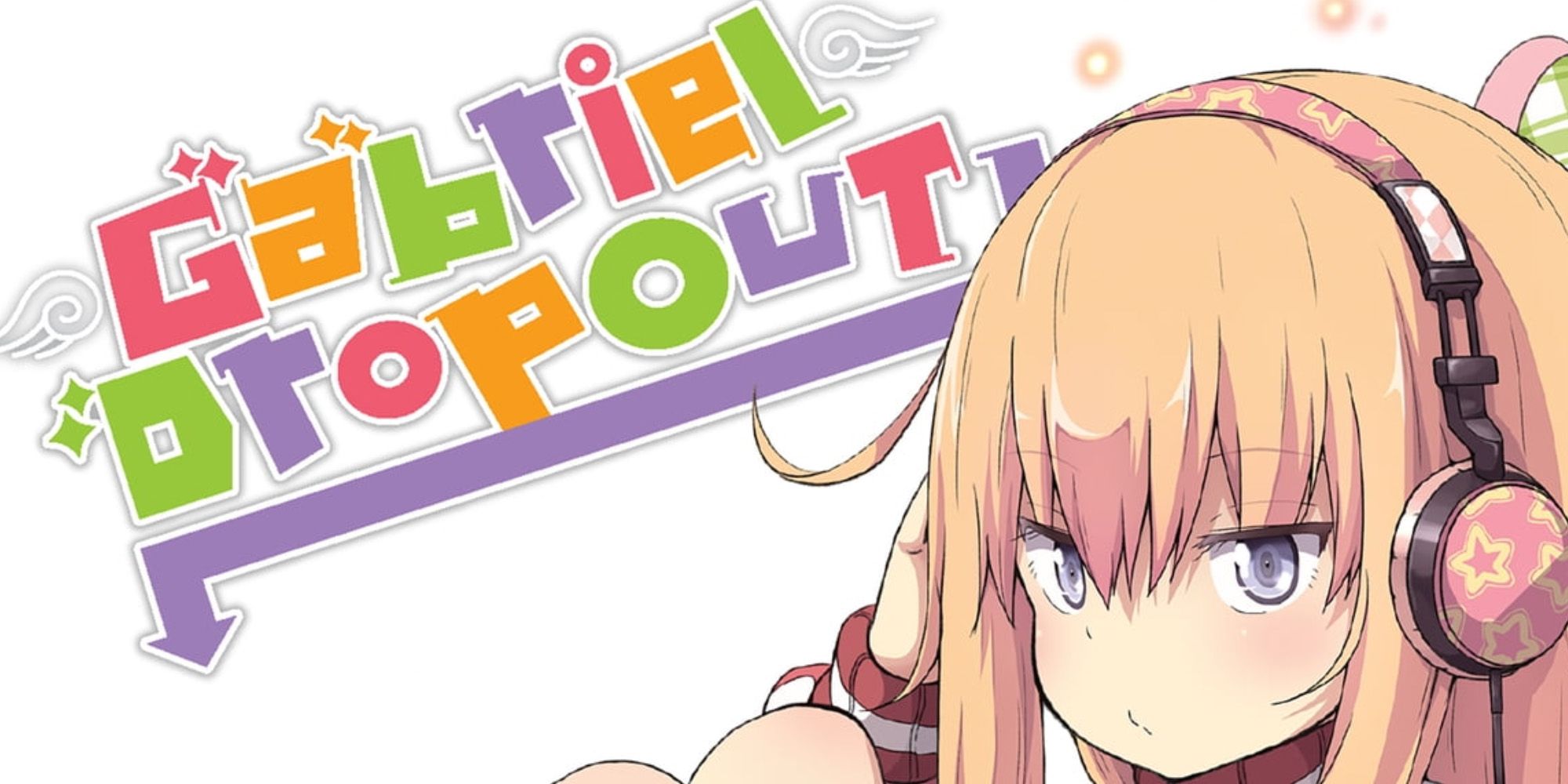 Gabriel DropOut reverse isekai manga lazy angel comedy schoolgirls supernatural slice of life