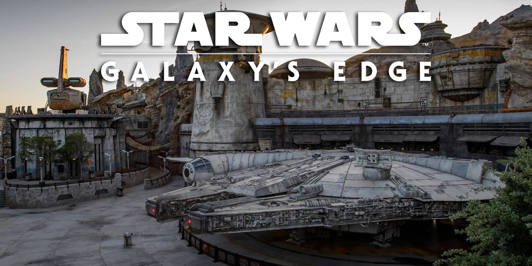 The Millennium Falcon at Star Wars Galaxy's Edge in the Disney Parks