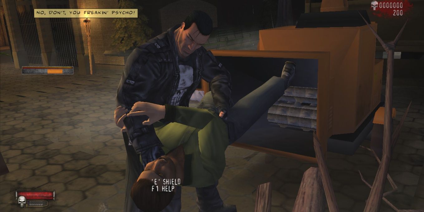 Gameplay in The Punisher 2005 game