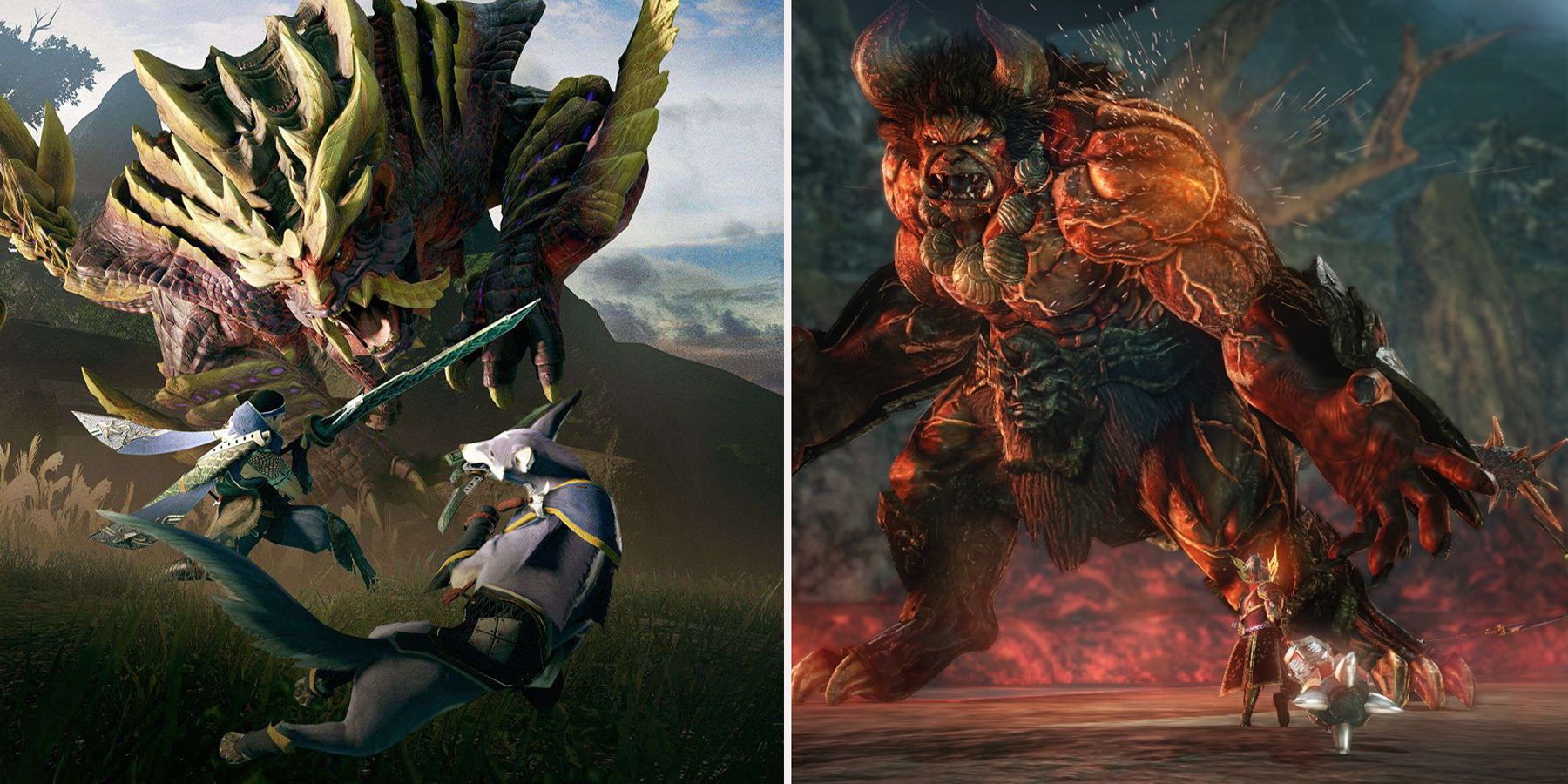 10 Games That Replicate Monster Hunter\'s Combat, Ranked