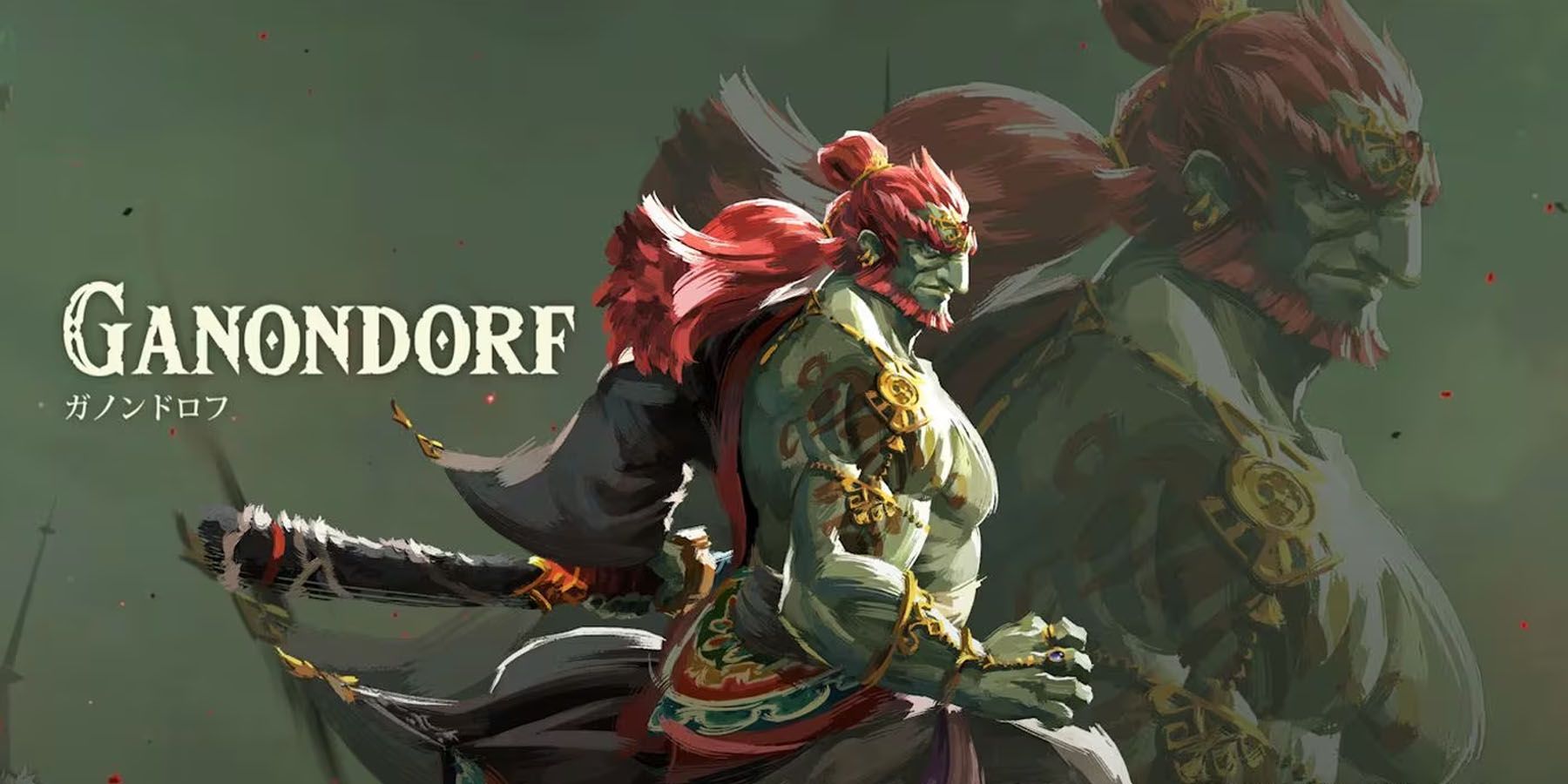 ゲームキャラクター Zelda Tears of the Kingdom Ganondorov The Legend of Zelda: Tears of the Kingdom - CHARACTER