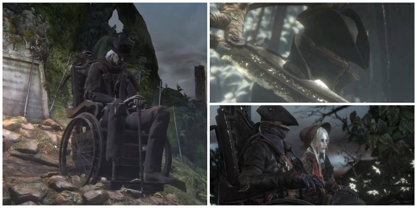 Gehrman and The Plain Doll in Bloodborne