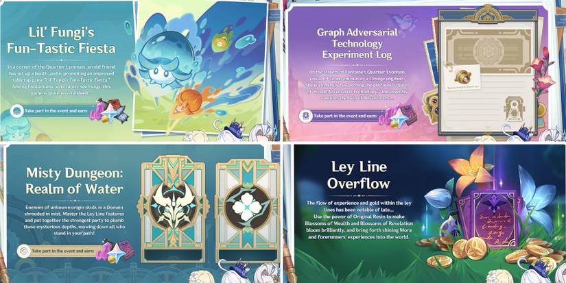 genshin  impact 4.2 new events