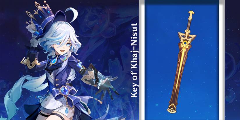 genshin impact furina using key of khaj-nisut