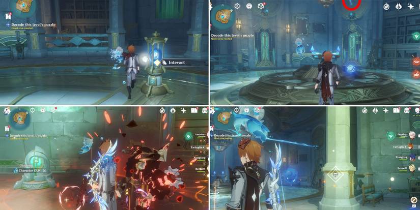 genshin impact how to decode this level puzzle 2 door 1