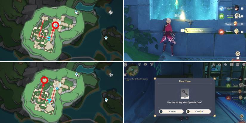 genshin impact how to get the special key